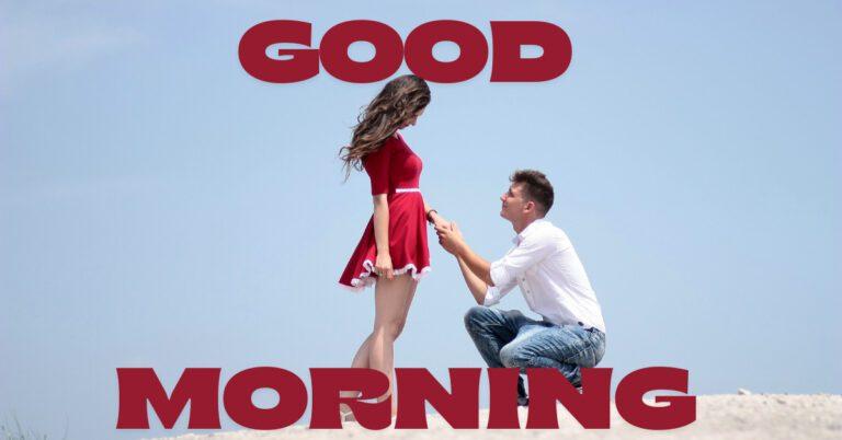 Cute Good Morning Images for Girlfriend/Boyfriend
