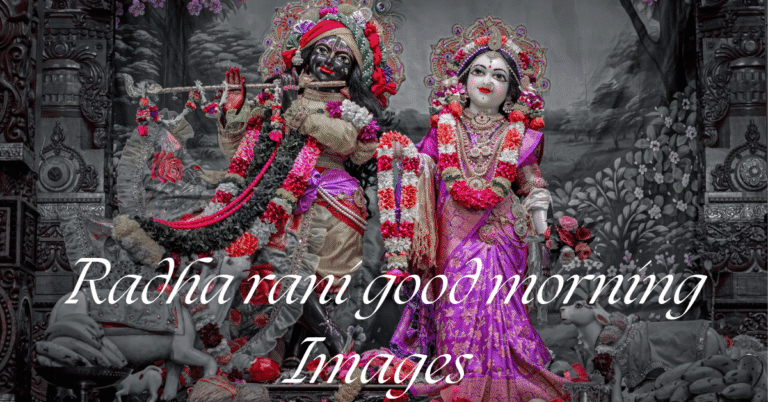 Radha good morning Images