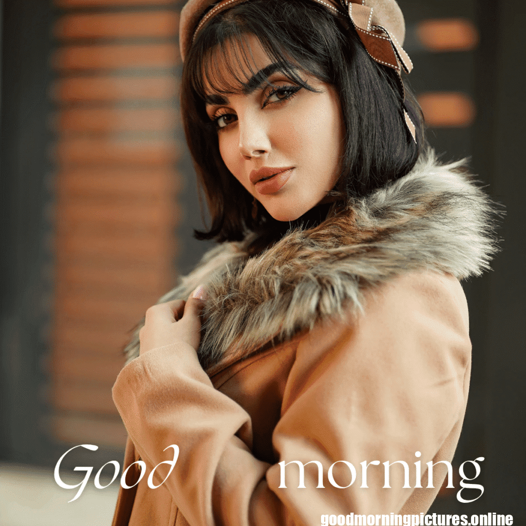 30+ Beautiful Girls Good Morning Images in Latest Fashion 30 Glamorous woman good morning greetings