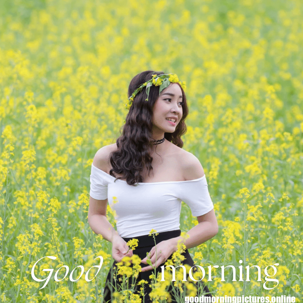 30+ Beautiful Girls Good Morning Images in Latest Fashion 34 Glamorous woman good morning greetings