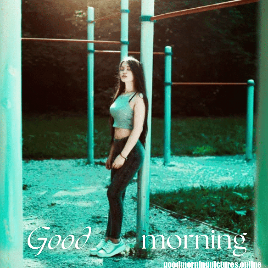 30+ Beautiful Girls Good Morning Images in Latest Fashion 20 Gorgeous lady good morning photos