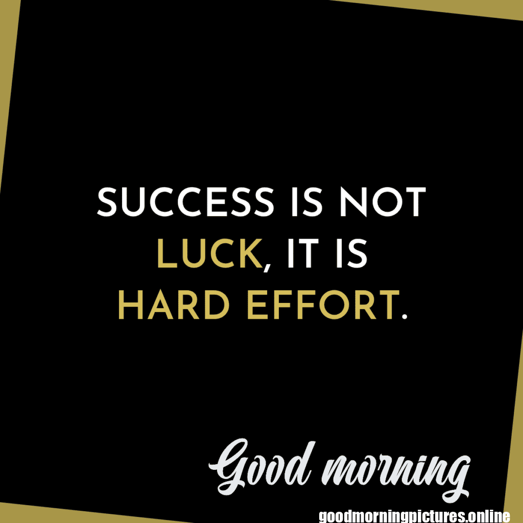 Success Good Morning Images
