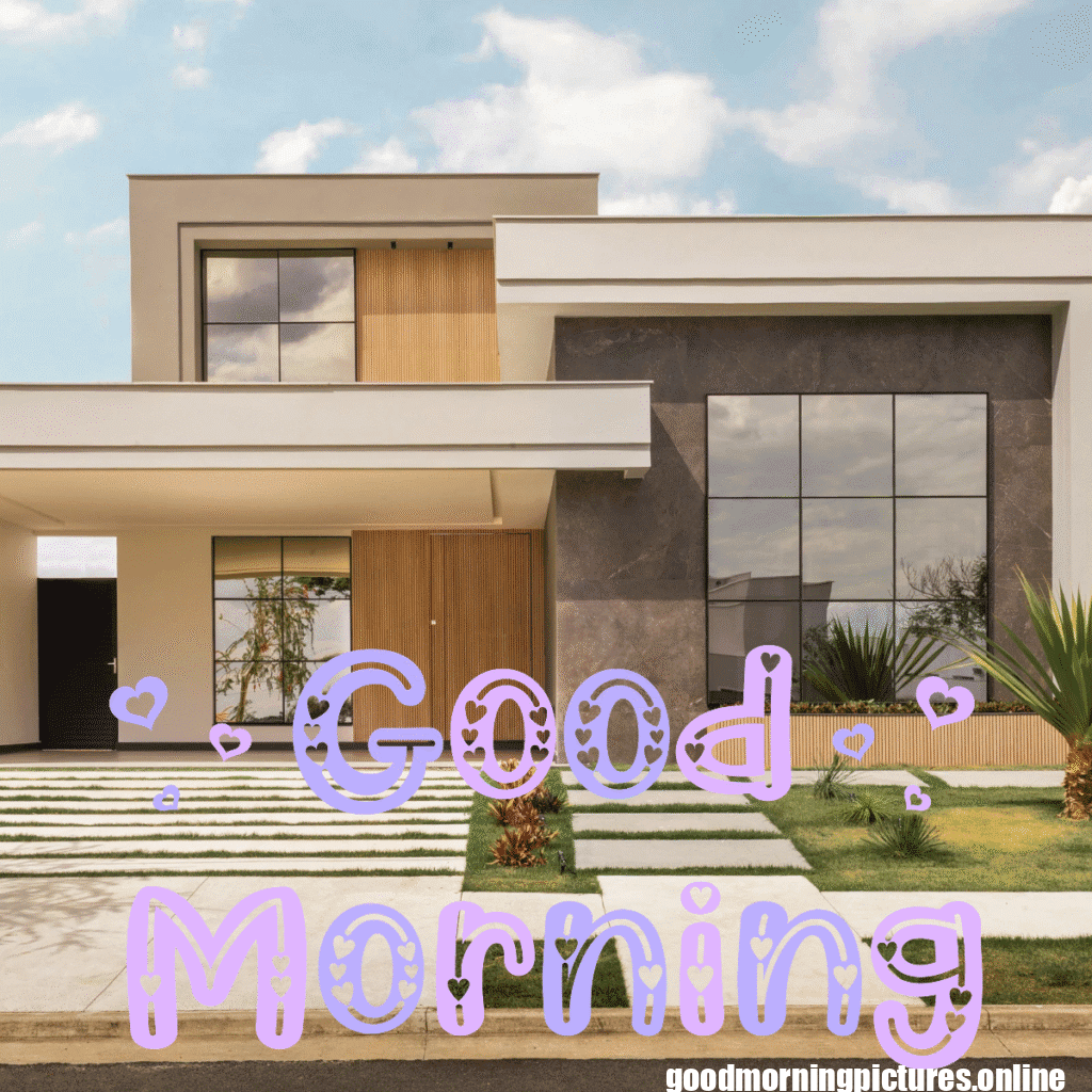 Good morning Beautiful Houses for contracter 22 calm morning house view