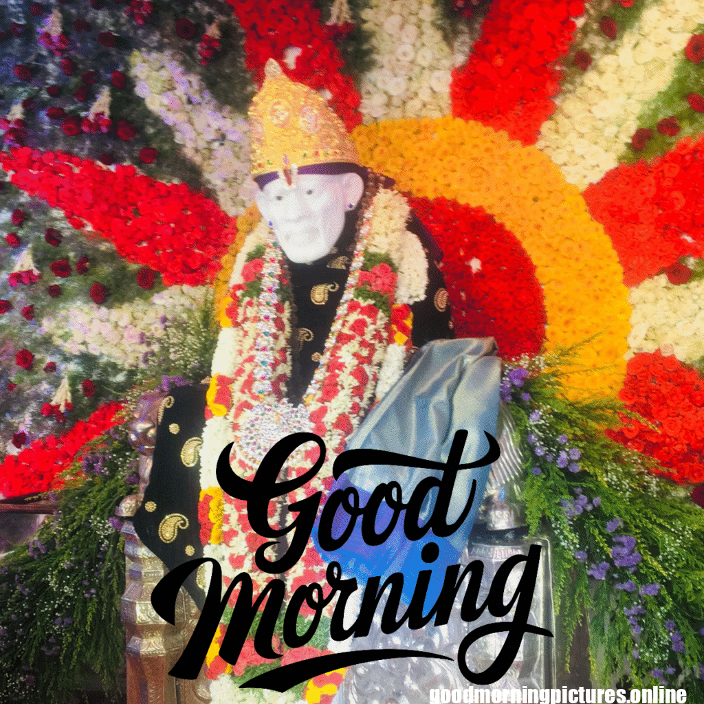 Good Morning Sai Baba Images for peaceful mind 4 Sai Baba Good Morning Pics