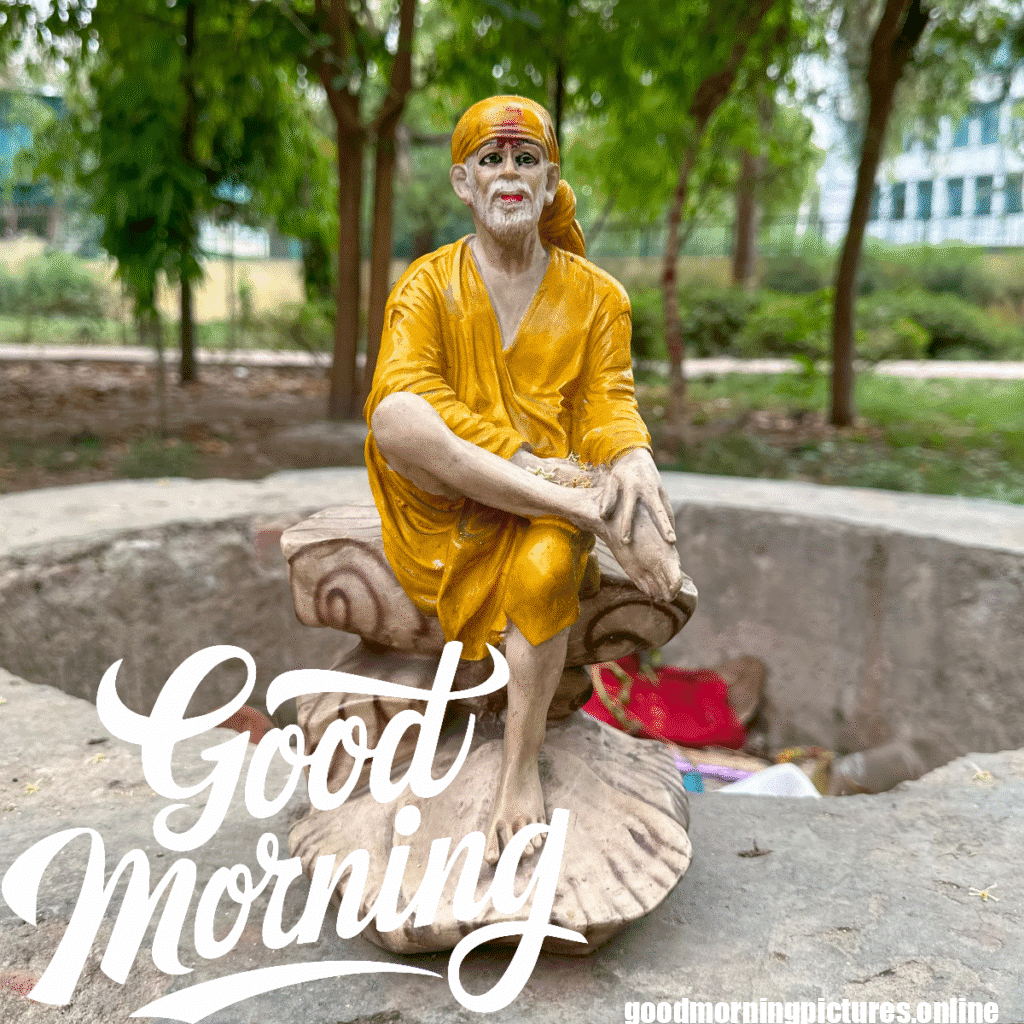 Good Morning Sai Baba Images for peaceful mind 3 Sai Baba Good Morning Pics