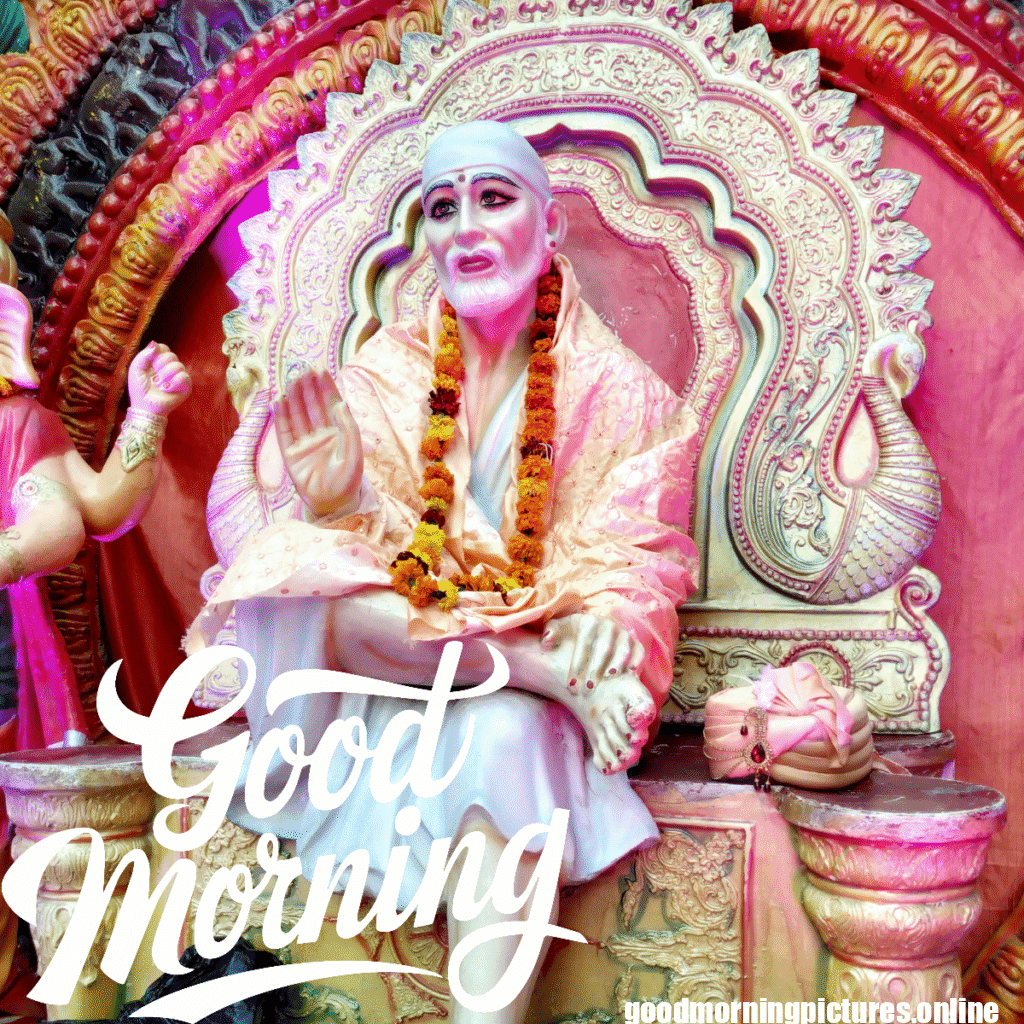 Good Morning Sai Baba Images for peaceful mind 6 Sai Baba Good Morning Pics